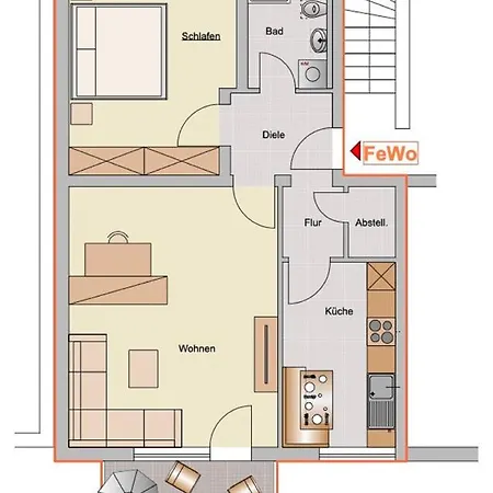 Ferienwohnung Am Alten Weinberg Bad Berleburg Exterior foto